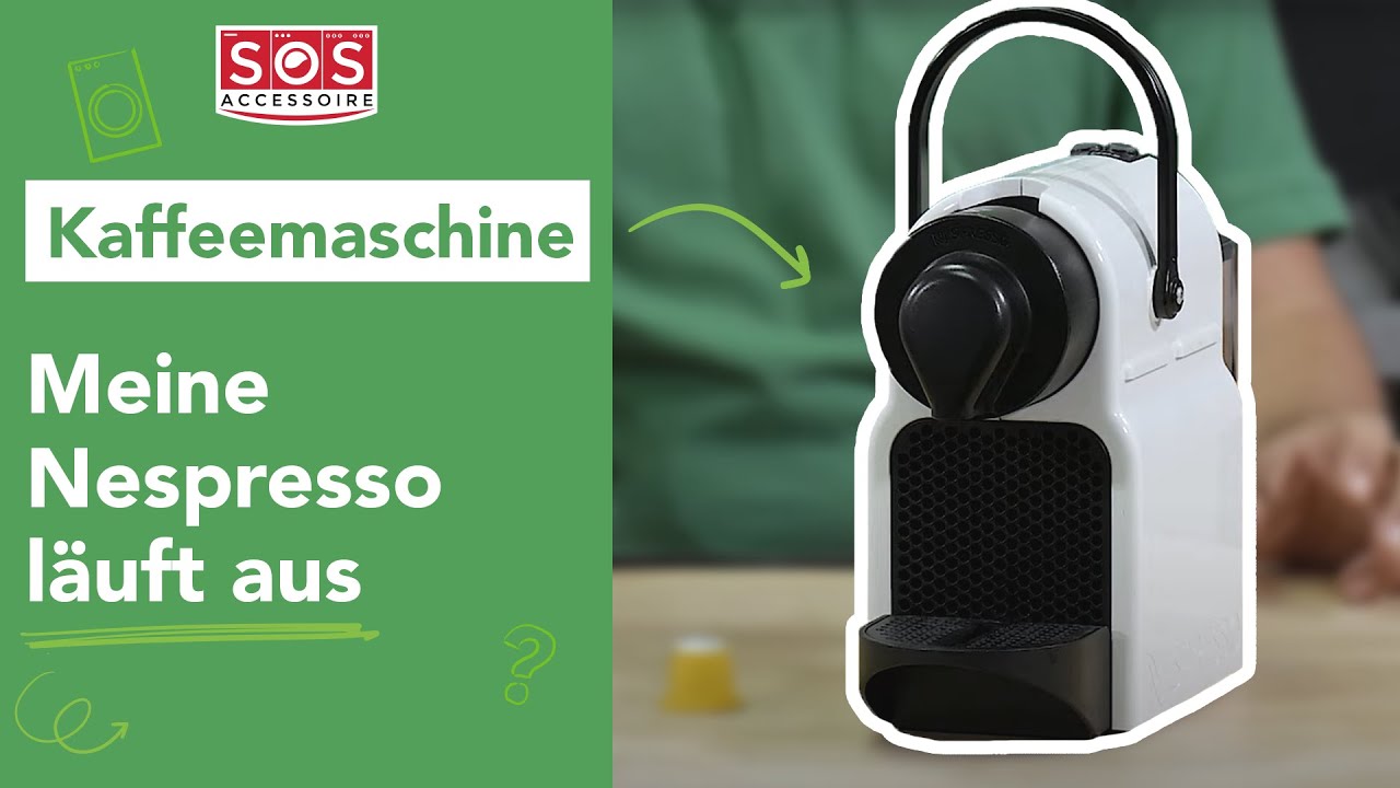 Nespresso Hört Nicht Auf Zu Blinken Meine Nespresso-Kaffeemaschine läuft aus und der Kaffee fließt nicht