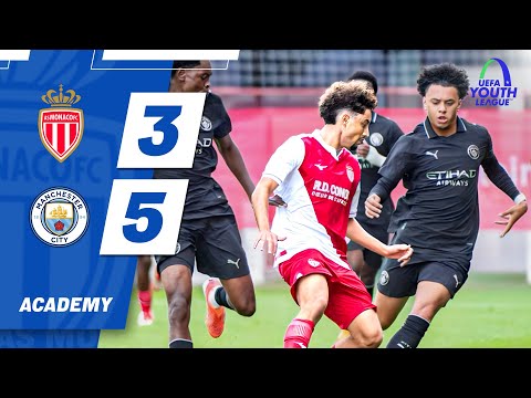 Résumé AS Monaco 3-5 Manchester City - Youth League