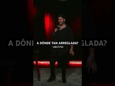 Mi vecina anda en puro evento socialité