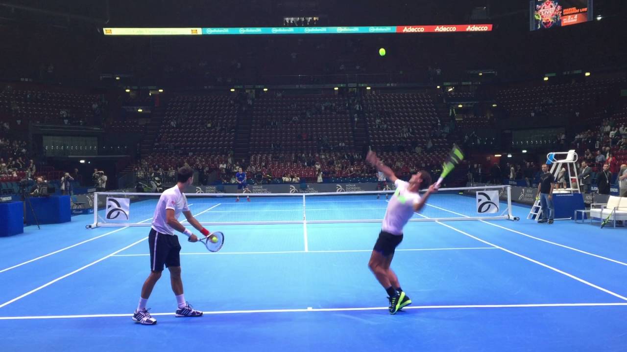 Djokovic & Friends: Novak Djokovic and Rafael Nadal - YouTube