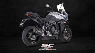 SC-Project SC1-X exhaust for Triumph Tiger Sport 800 - Street Legal