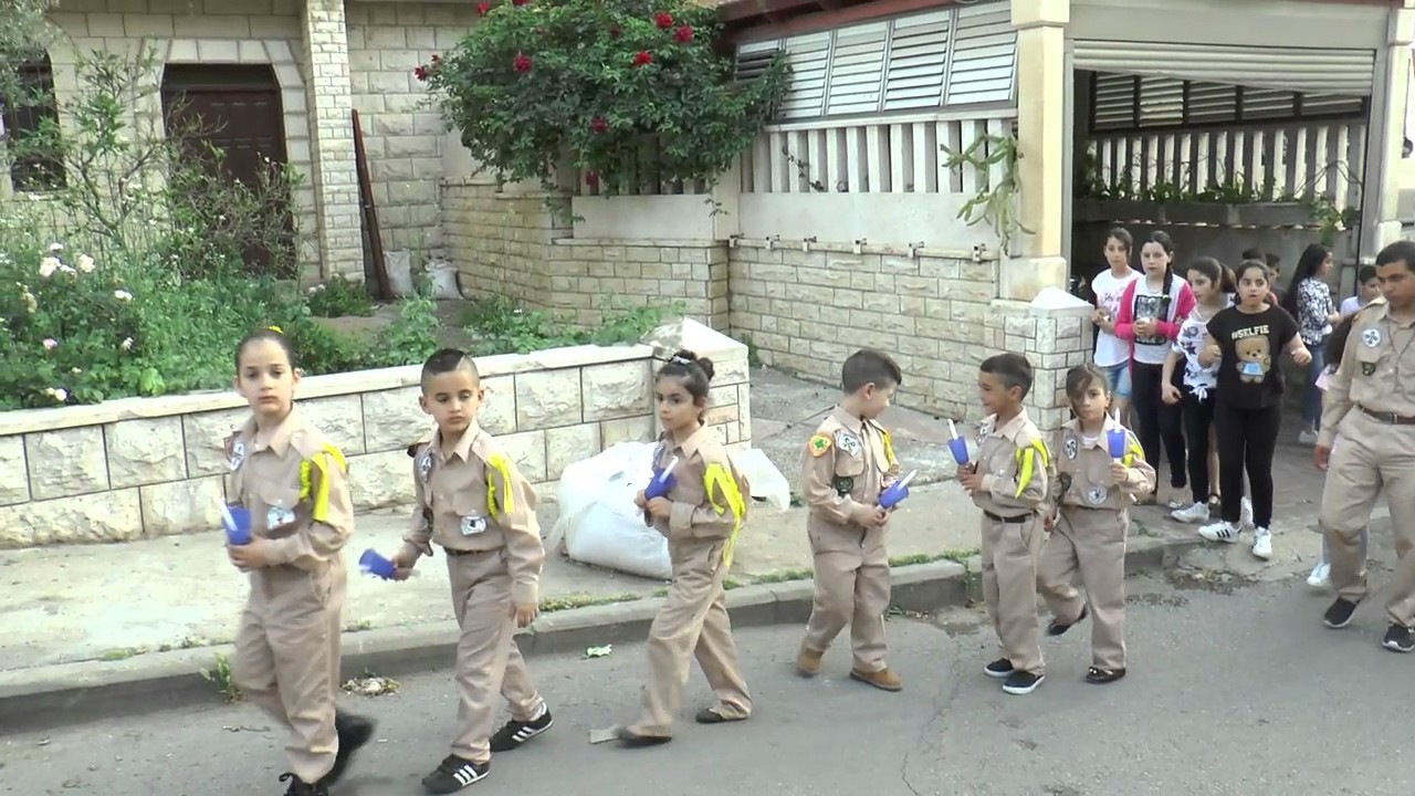 استقبال النور المقدس  عبلين 15/4/2017