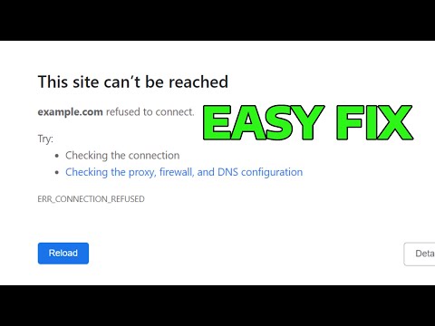 How To Fix ERR CONNECTION REFUSED