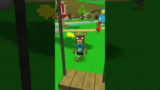 Just handsome walking! #bear #minecraft #roblox #shorts