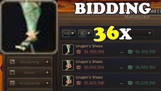 Bdo Bidding On 36 Urugons Shoes