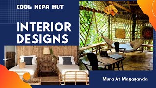 Cool and Beautiful Bahay Kubo / Nipa Hut Interior Designs