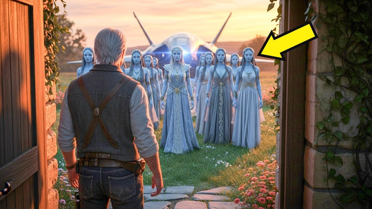 Human Janitor Lived Alone For Years — Until The Alien Queen's Spaceship Landed In His Garden