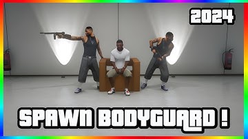 HOW TO GET BODYGUARD IN GTA 5 ! | MENYOO | 2024