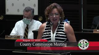County Commission - August 13, 2020