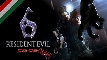 Resident Evil 6: Co-Op Walkthrough - Chapter 4 "Outdoor Market" (PC) (HUN) (HD)