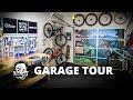 Home Bike Shop Update - Garage door art!