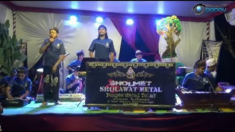 SHOLMET sholawat metal ponpes metal tobat sunan kalijaga,  gandrung mangu,  cilacap