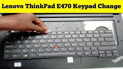 Lenovo ThinkPad E470 keypad Replace.