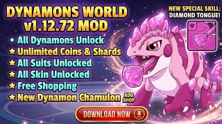 Dynamons World Mega MOD APK v1.12.72 | Unlimited Money, Shards &amp; All Suits Unlocked 🎮