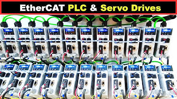 EtherCAT based Motion Controller with PLC and Servo Drives