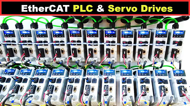 EtherCAT based Motion Controller with PLC and Servo Drives