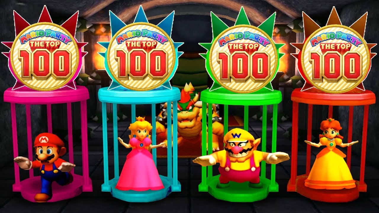 Mario Party The Top 100 - Mario vs The BEST Master CPU Players EVER ...