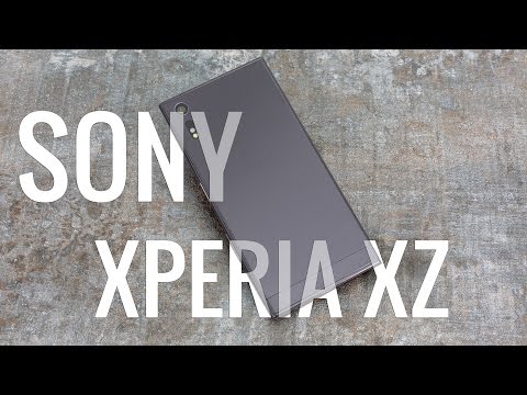 Video Sony Xperia XZ design and camera - youtube