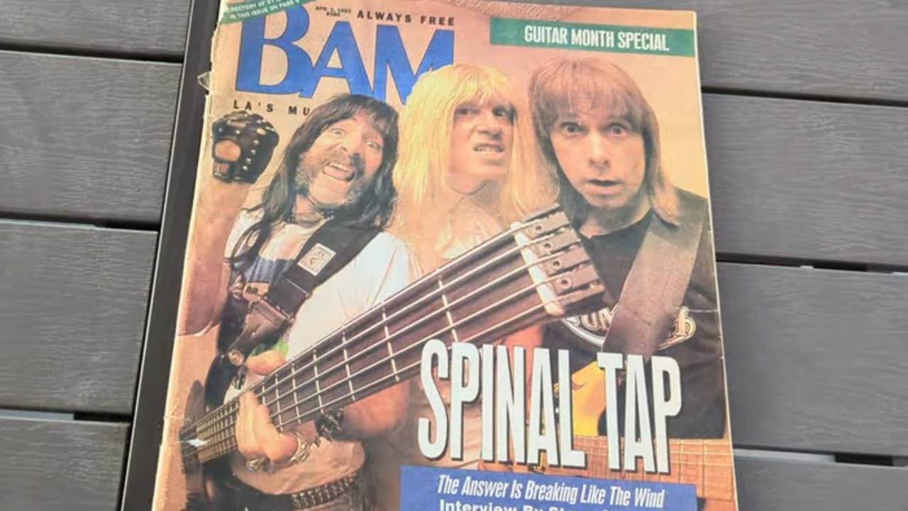 BAM Magazine, Spinal Tap, full issue, April 1992