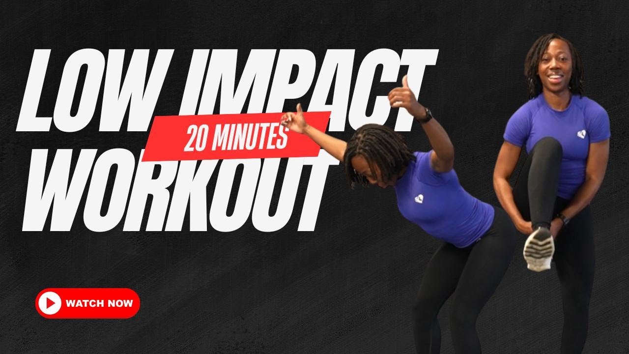 20 Minute Low Impact Workout For Beginners | No Equipment | No Jumping ...
