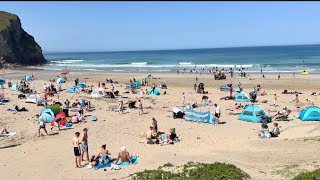 PorthTowan Beach: Cornwall : Warm Cornish Summer Bliss ☀️