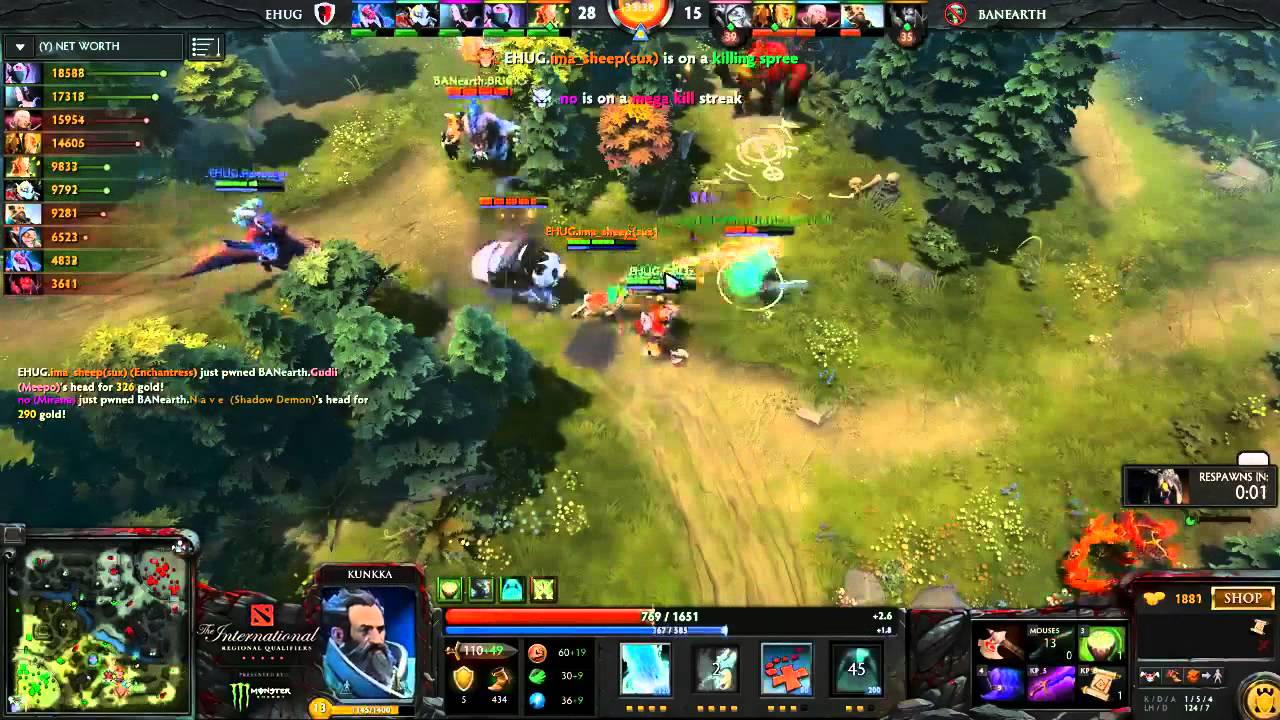 eHug vs BanEarth Jungle FIghtin