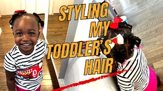 STYLING MY TODDLER’S HAIR - She Approved!