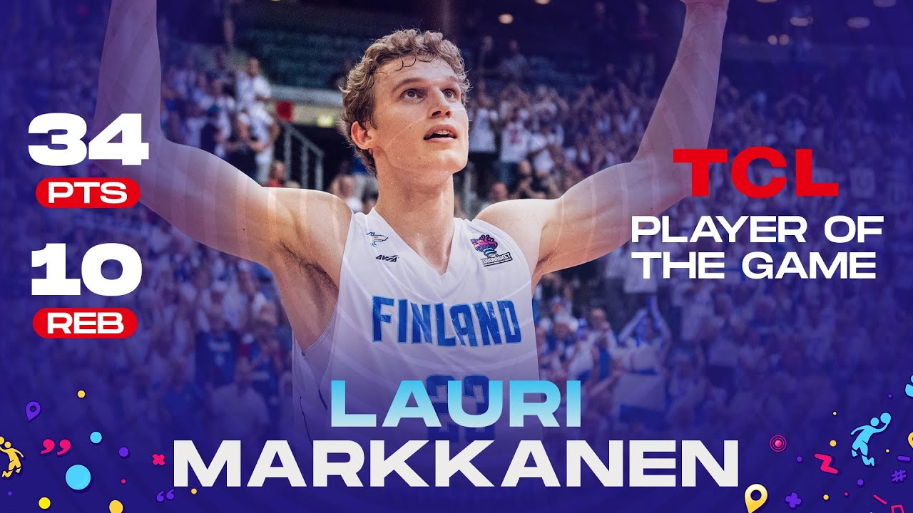 Lauri Markkanen powers Finland over Israel to stay at top of Group / News 