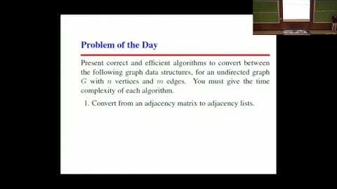 Lecture 11 - Breadth-First Search