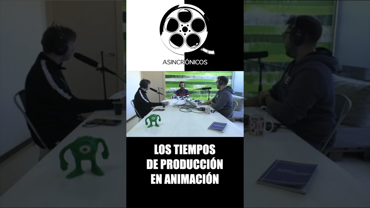&iquest;CU&Aacute;NTO TARDA EN HACERSE UN PROYECTO DE ANIMACI&Oacute;N? #shorts | Asincr&oacute;nicos | Podcast