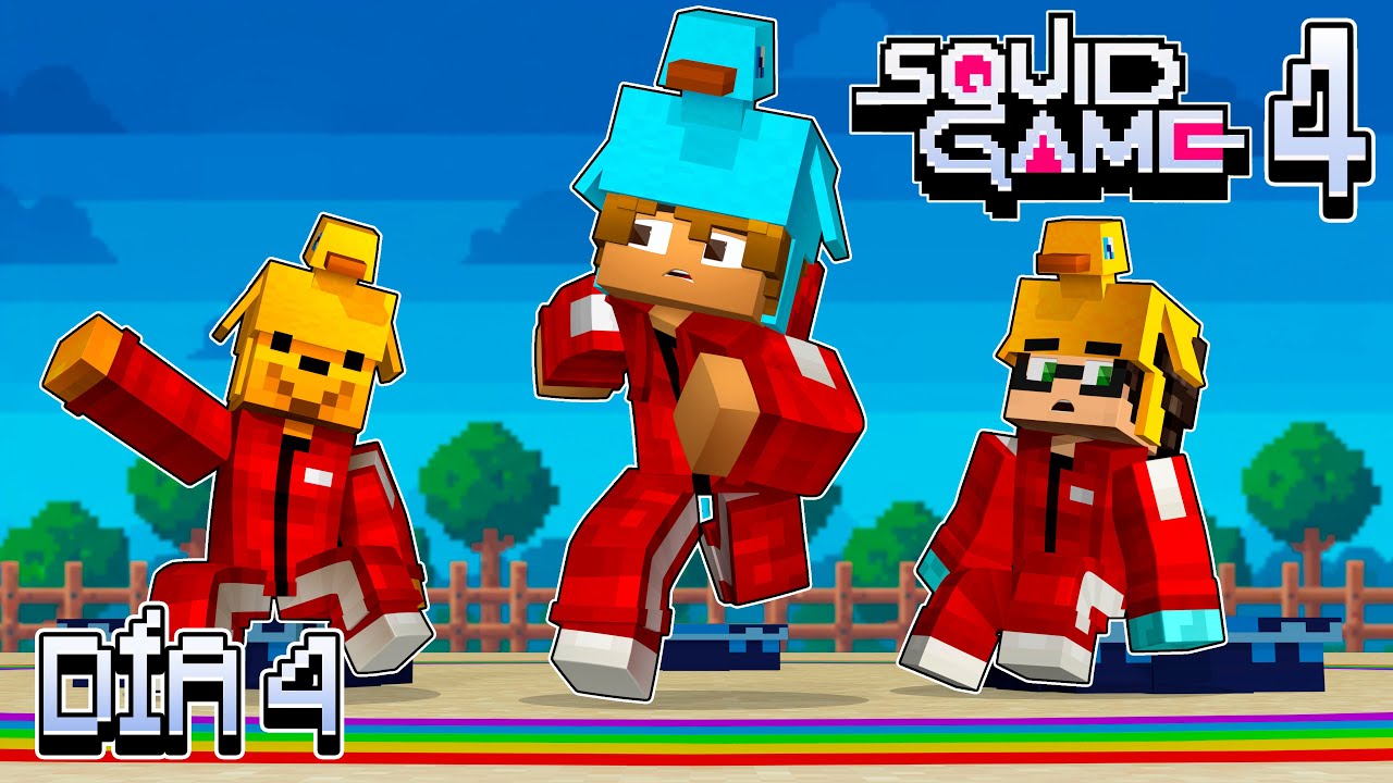 ME SALVO POR 1 SEGUNDO! - DIA 4 SQUIDCRAFT 4