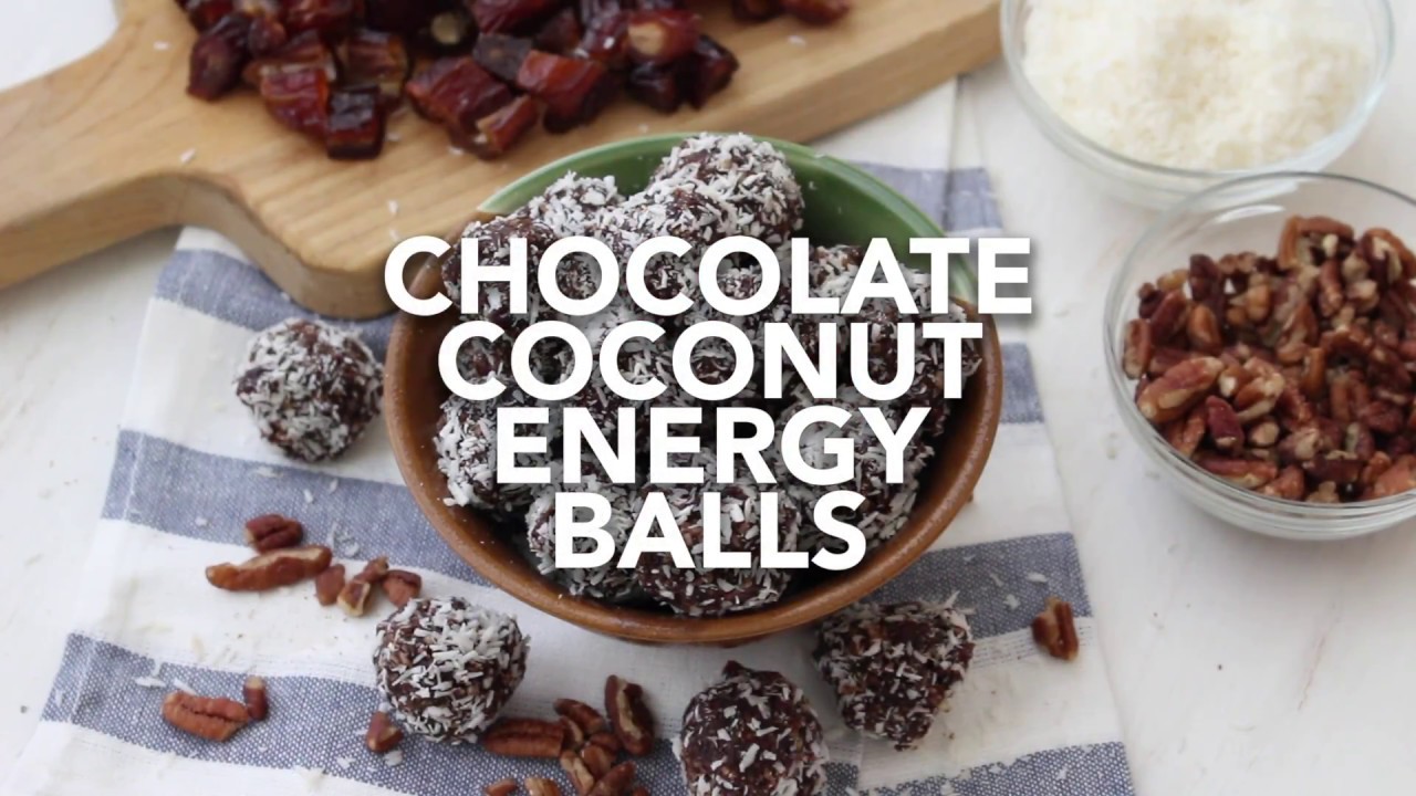 Chocolate Coconut Energy Balls