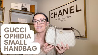 GUCCI OPHIDIA SMALL HANDBAG REVIEW (WHAT FITS/MODSHOTS)