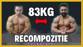 Aceeasi greutate cu mai putina grasime si mai multa masa musculara | Recompozitie corporala