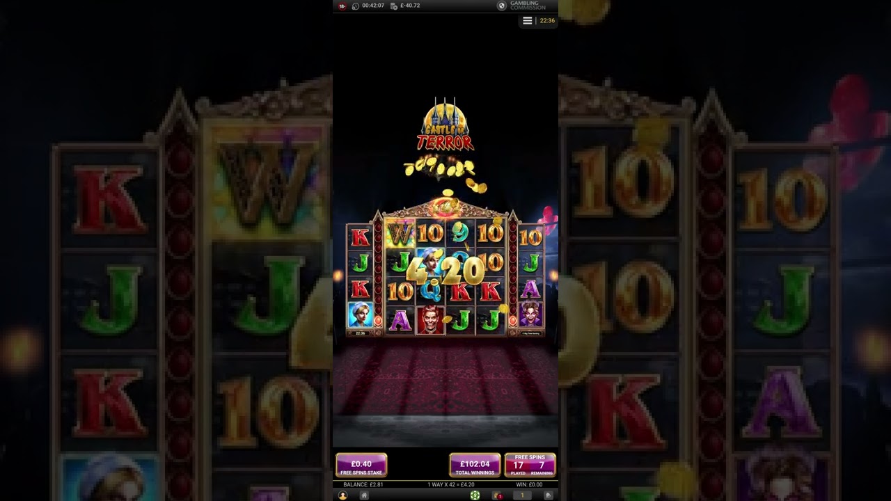 Castle of terror enhanced big win