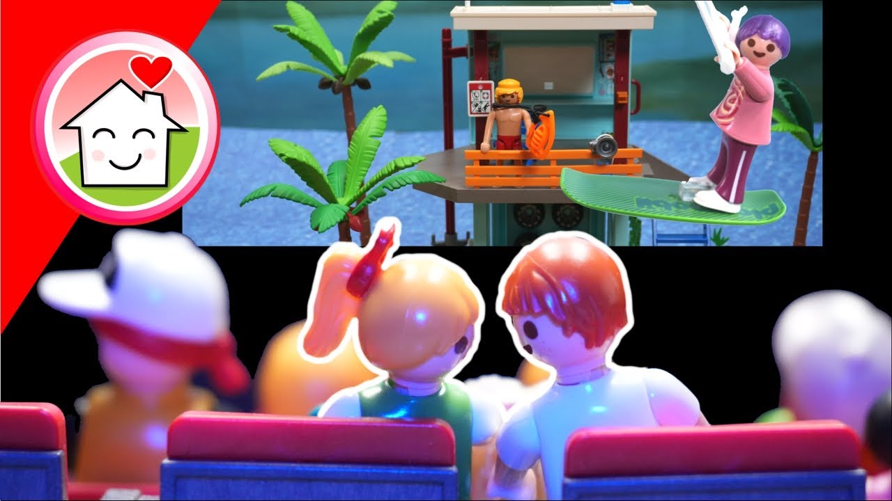 Playmobil Familie Hauser - Lena und Malte im Kino - Geschichte mit Rosabella