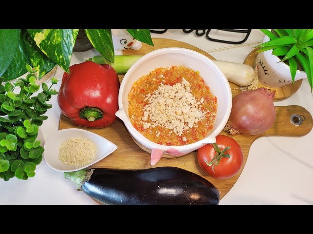 Recette bébé 8 mois : Poulet semoule et légumes du soleil