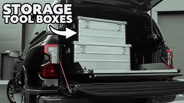 The BEST Aluminium Storage Tool Boxes for Pickup Truck Load Bed