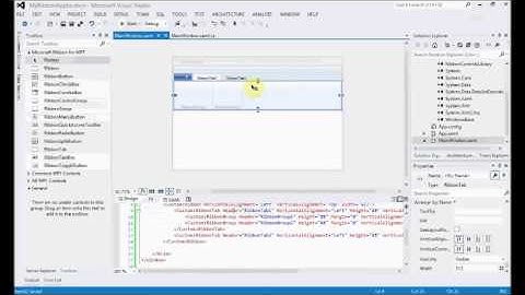 WPF Ribbon Application Tutorial for .NET 4.5