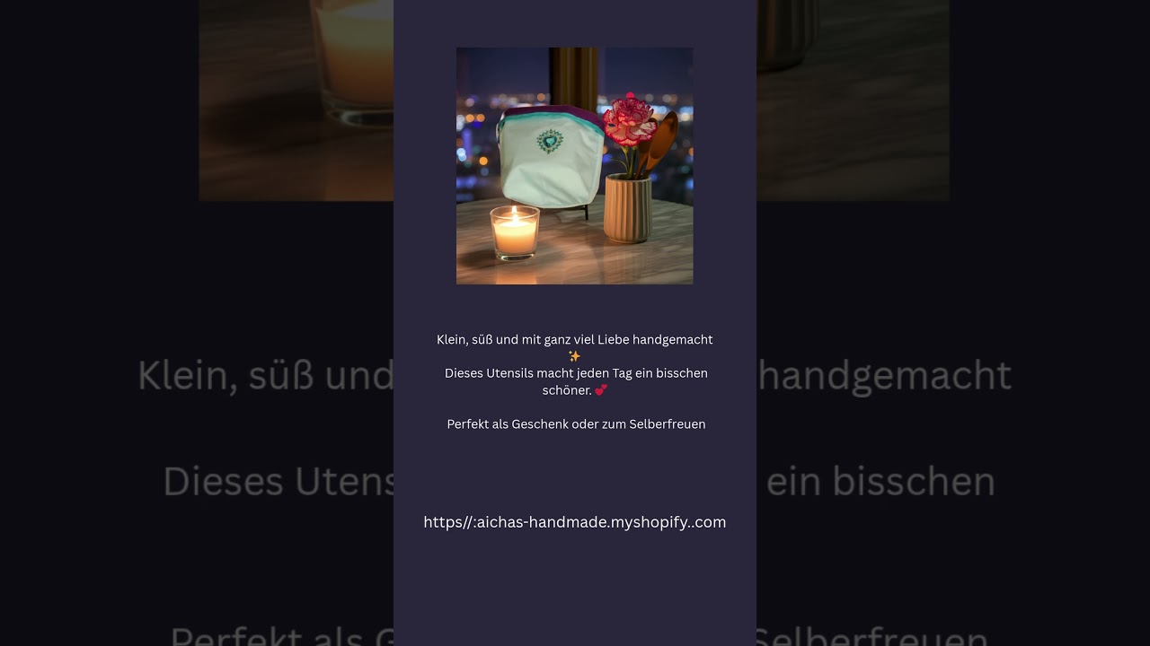 Klein, süß und mit ganz viel Liebe handgemacht ✨ 