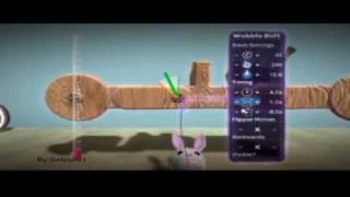 Little Big Planet Making a Jumping Car V1 By :Defcon01