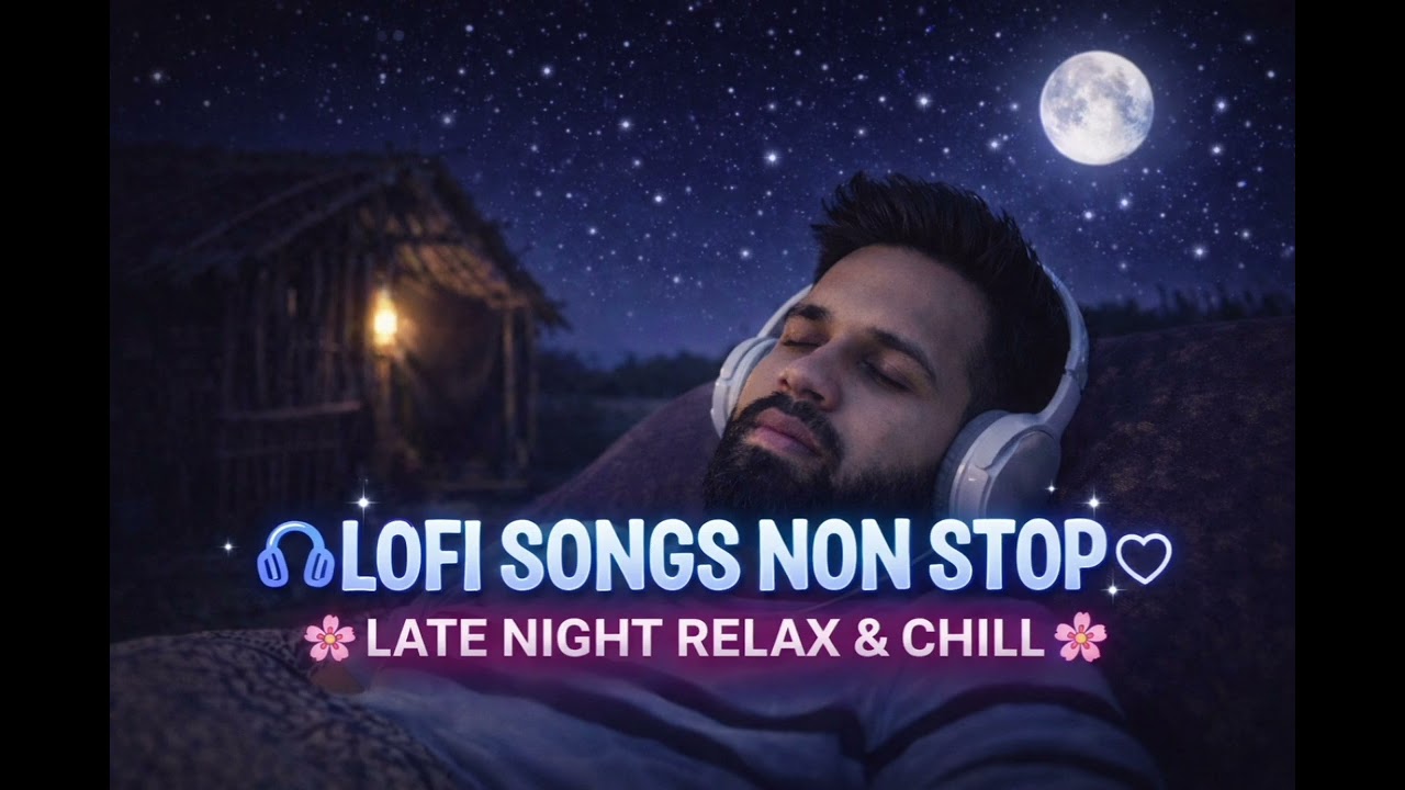 Lofi Songs Non Stop | Late Night Relax & Chill