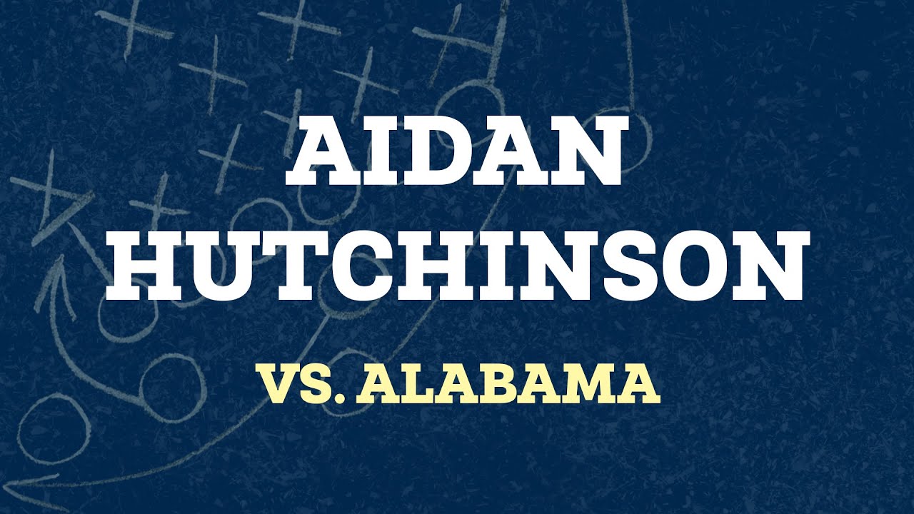Aidan Hutchinson (All Snaps) vs Alabama Citrus Bowl 2019 - Michigan EDGE #97