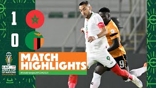 أبرز اللقطات: هدف زياش ? المغرب وزامبيا 1-0 | كأس الأمم الأفريقية 2024 - afcon2023