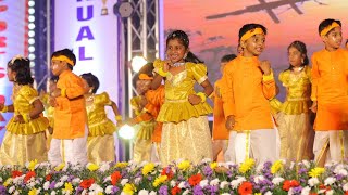 Tamil Folk Dance | Kaka Illa Seemayile | 1std std Kids dance performance | St.Mary's School, Kovur.