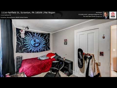 1116 Fairfield St, Scranton, PA home video tour
