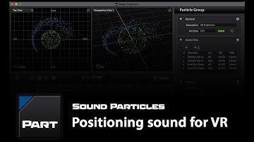 Positioning Sounds for VR - Sound Particles