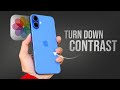 How to Turn Contrast Down Pictures on iPhone (tutorial)