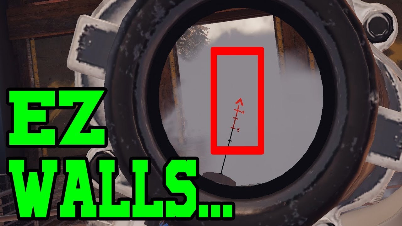 So Wall R6 So many Wallbangs... - Rainbow Six Siege - YouTube