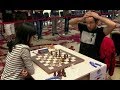 Levon Aronian in SHOCK thinking he was getting Checkmated for a moment! Aronian vs H. Yifan!